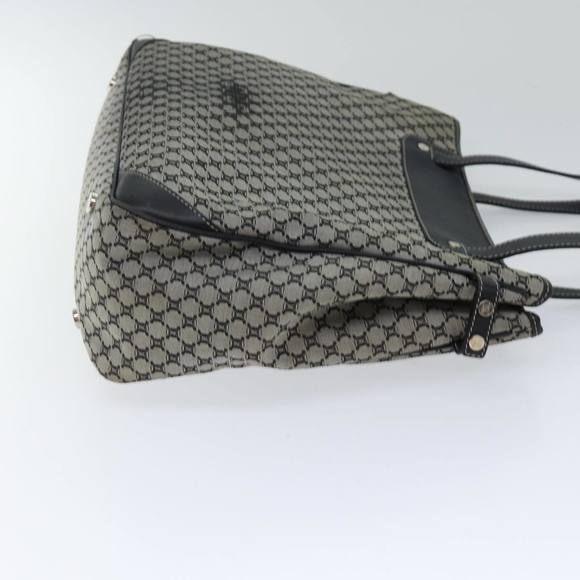 CELINE Macadam Canvas Hand Bag Gray Auth 71545 - Picture 4 of 16